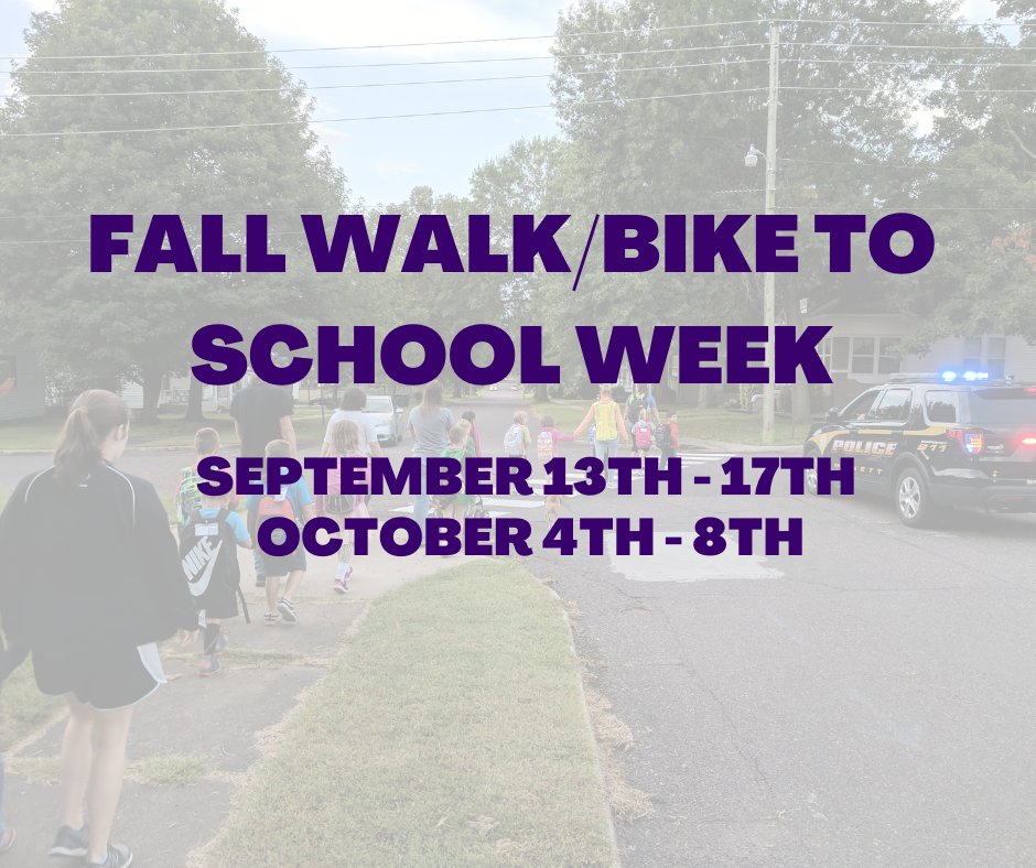 Fall Walk/Bike to School Week 