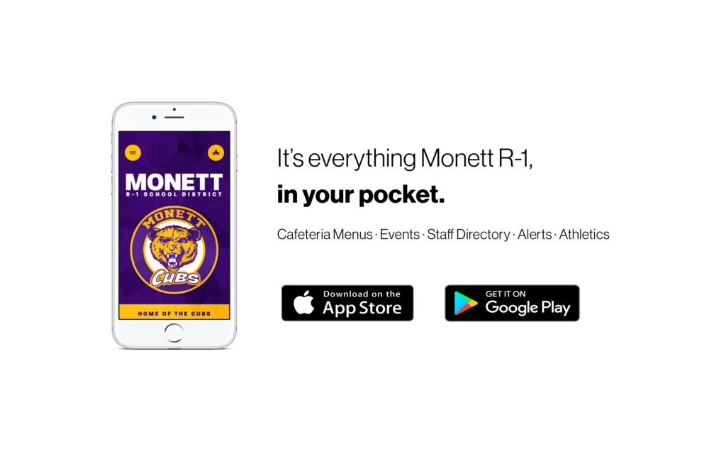 New Monett R-1 Schools App