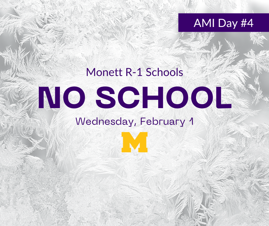 No School Feb. 1 AMI Day #4
