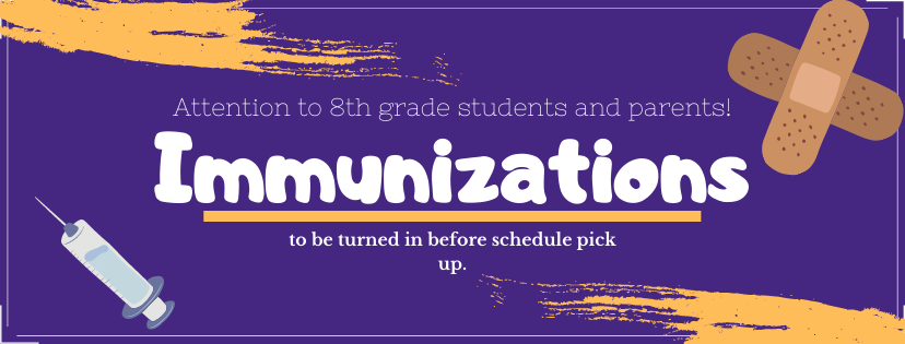 8th Grade Immunizations