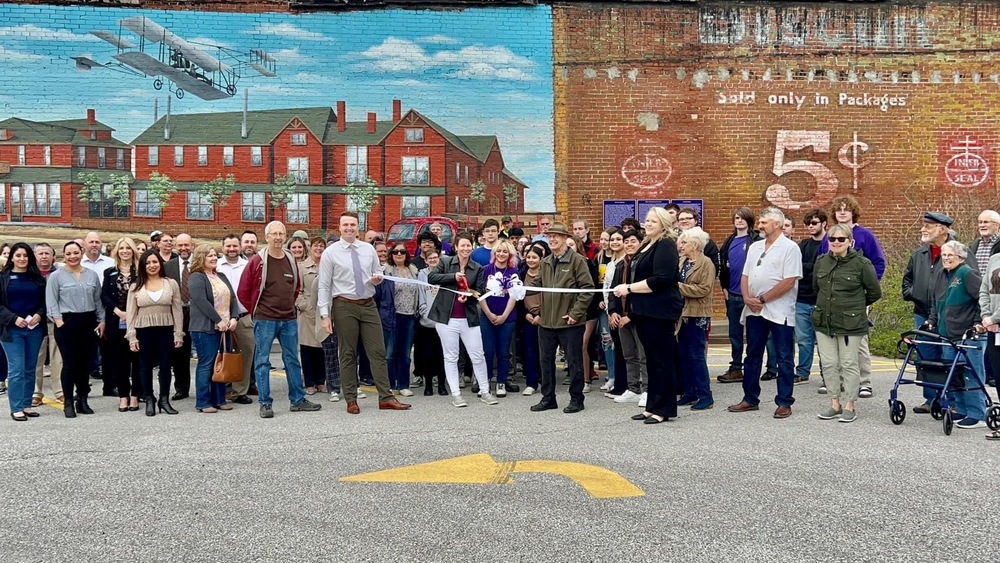 Historical Sign Dedication High School