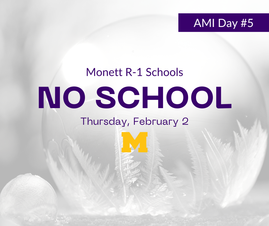 No School Thursday Feb. 2 AMI Day #5