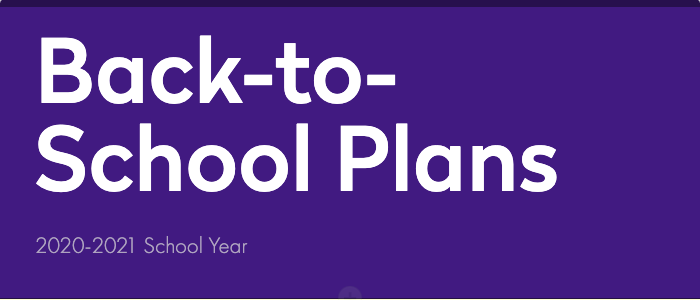 Back to School Plans 