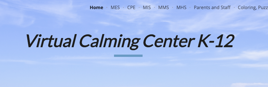 Virtual Calming Center