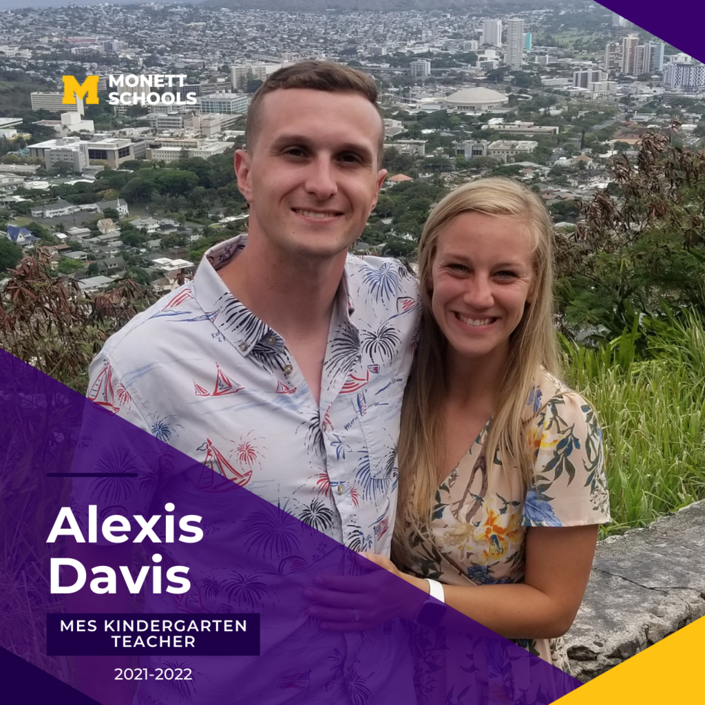 FRIDAY FEATURE - Alexis Davis - MES Kindergarten Teacher