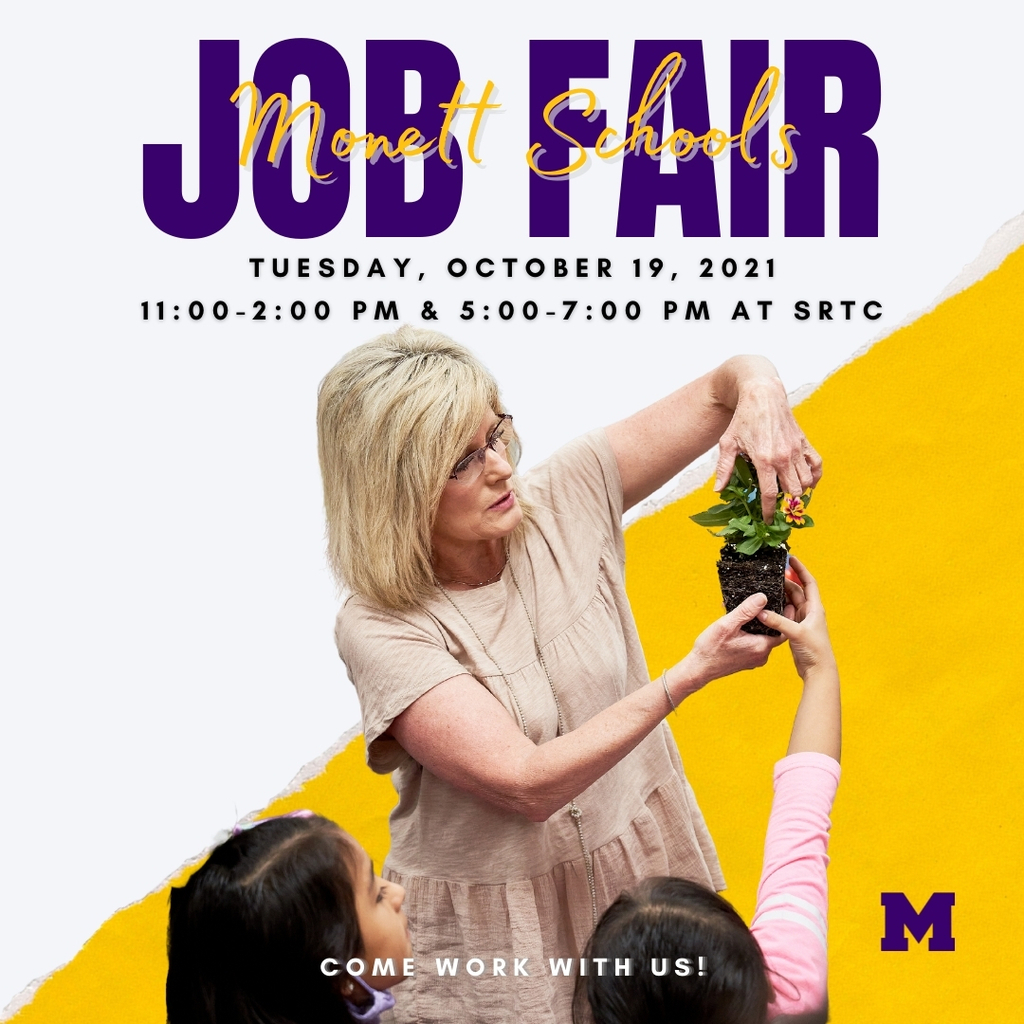 Job Fair Alert - October 19, 2021 11:00-2:00 PM and 5:00-7:00 PM.